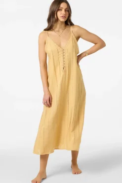 New Arrivals|Swim Cover-Ups^O'Neill Addison Midi Cover-Up Dress - | new wheat