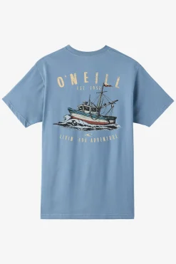 Tees & Tanks^O'Neill Adrift Standard Fit Tee - | blue mirage
