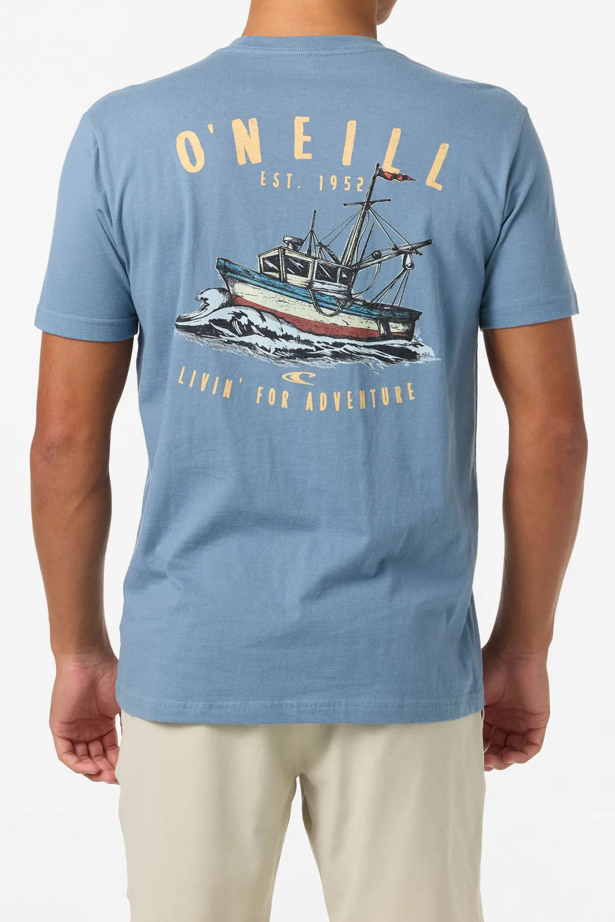 Tees & Tanks^O'Neill Adrift Standard Fit Tee - | blue mirage