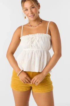 Tops^O'Neill Alexia Sleeveless Top - | white