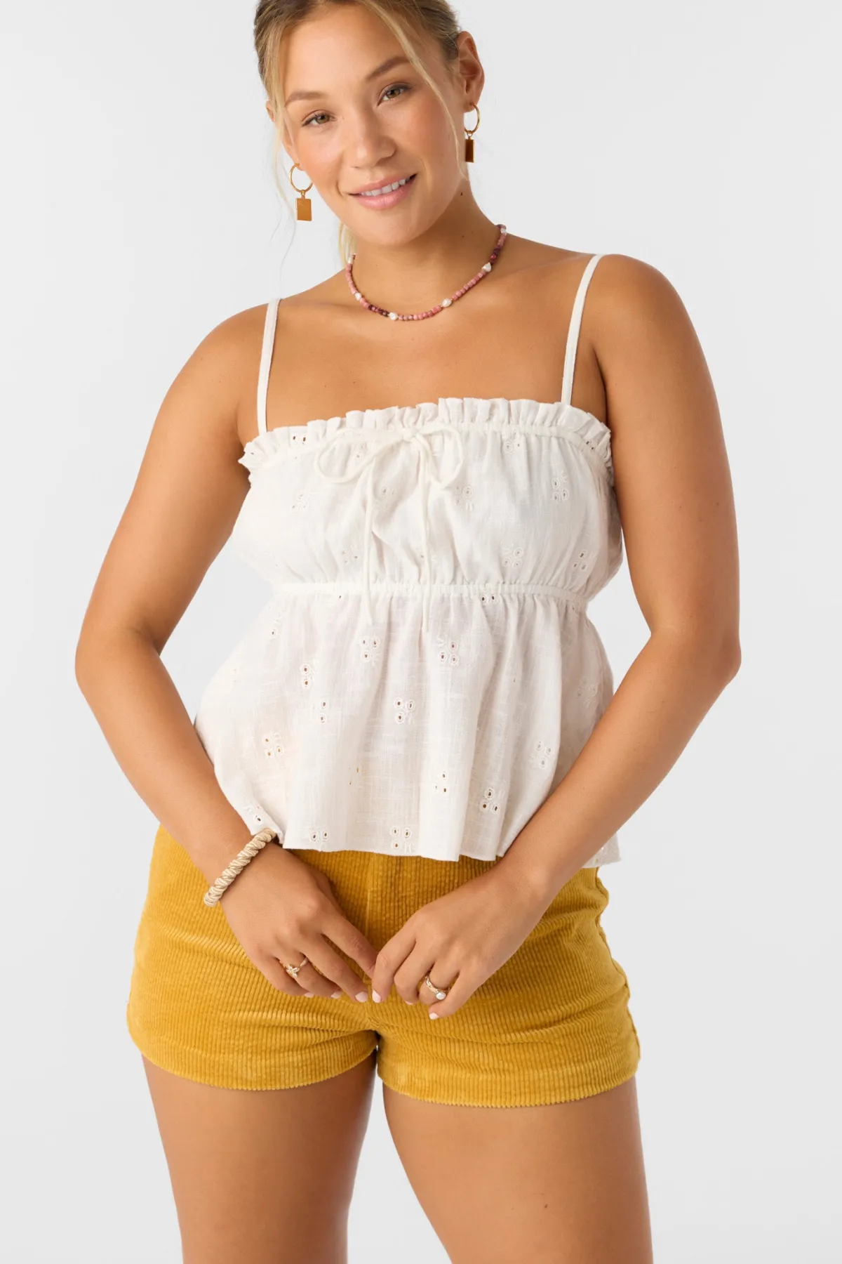 Tops^O'Neill Alexia Sleeveless Top - | white