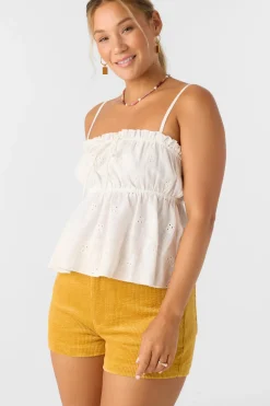 Tops^O'Neill Alexia Sleeveless Top - | white