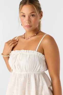 Tops^O'Neill Alexia Sleeveless Top - | white