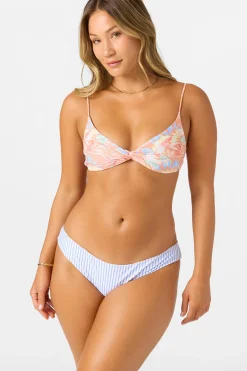 Bikini Tops^O'Neill Almeria Tropical Malibu Bralette Top - | multi clr