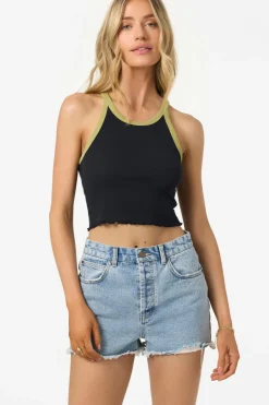 Tops^O'Neill Alyx Sleeveless Top - | mosstone