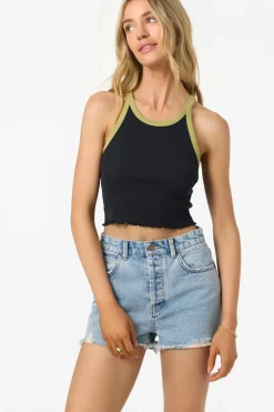 Tops^O'Neill Alyx Sleeveless Top - | mosstone