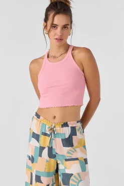Tops^O'Neill Alyx Sleeveless Top - | peony