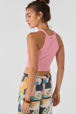 Tops^O'Neill Alyx Sleeveless Top - | peony
