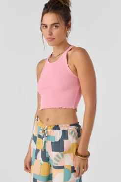 Tops^O'Neill Alyx Sleeveless Top - | peony