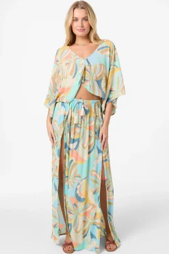 New Arrivals|Matching Sets^O'Neill Anna Printed Reversible Cover-Up Top