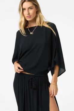New Arrivals|Matching Sets^O'Neill Anna Reversible Cover-Up Top - | black