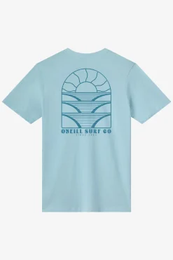 New Arrivals^O'Neill Arch Classic Tee stone blue