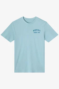 Tees & Tanks^O'Neill Arch Classic Tee Standard Fit Tee - | stone blue