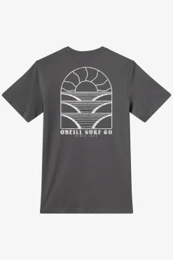 New Arrivals|Tees & Tanks^O'Neill Arch Classic Tee Standard Fit Tee - | dark shadow