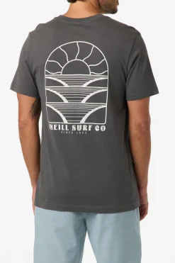 New Arrivals|Tees & Tanks^O'Neill Arch Classic Tee Standard Fit Tee - | dark shadow