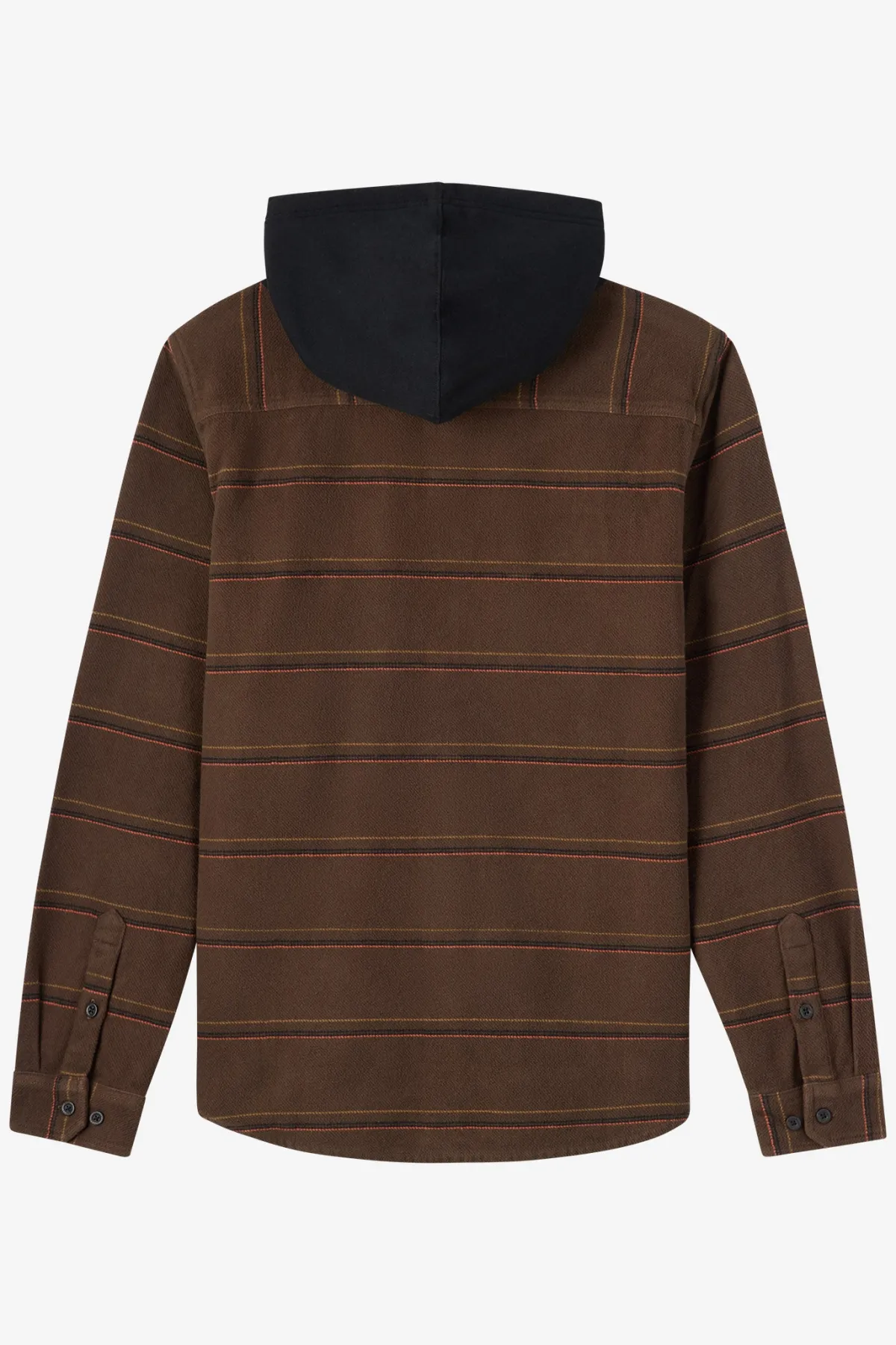 Shirts & Flannels^O'Neill Archer Hooded Flannel Standard Fit Long Sleeve Shirt - | turkish coffee