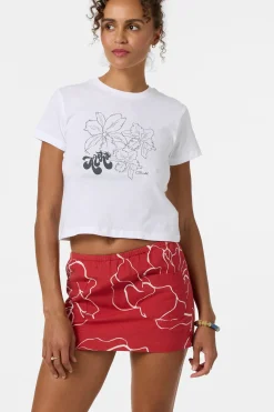 New Arrivals|Graphic Tees & Tanks^O'Neill Ariah Hawaii Fitted Tee - | white
