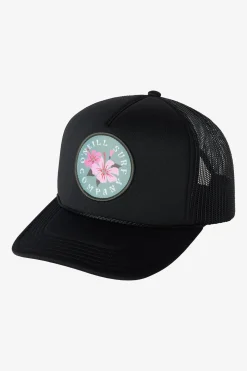 Hats & Beanies^O'Neill Arlie Patch Trucker Hat - | black