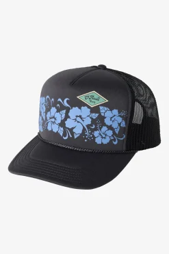 Hats & Beanies^O'Neill Arlie Trucker Hat - | washed black
