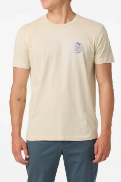 Tees & Tanks^O'Neill Artifact Standard Fit Tee - | lt khaki