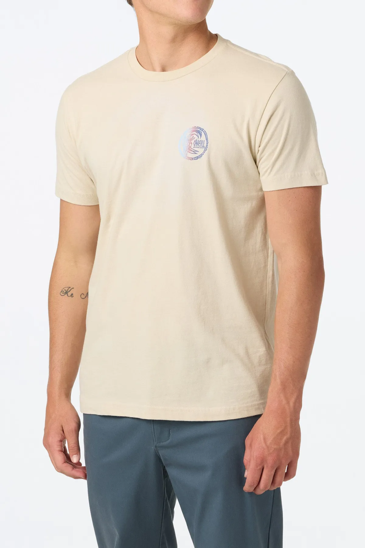 Tees & Tanks^O'Neill Artifact Standard Fit Tee - | lt khaki