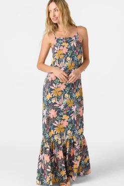 Dresses^O'Neill Arynn Maxi Dress - | slate
