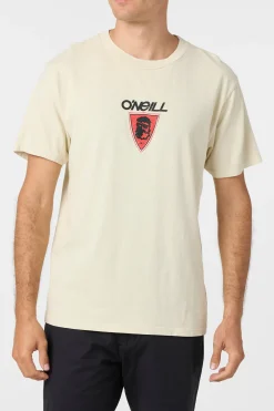 Tees & Tanks^O'Neill Askew Relaxed Fit Tee - | lt khaki