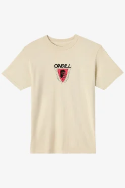 Tees & Tanks^O'Neill Askew Relaxed Fit Tee - | lt khaki