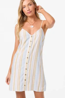New Arrivals|Dresses^O'Neill Atlee Stripe Mini Dress Short Dress - | tapioca