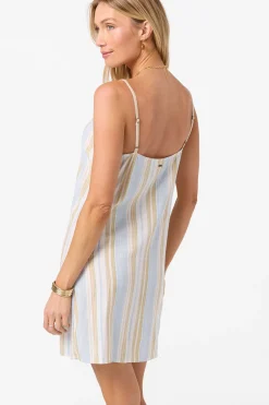 New Arrivals|Dresses^O'Neill Atlee Stripe Mini Dress Short Dress - | tapioca