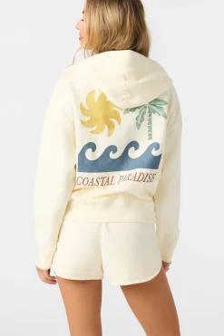 Sweaters, Hoodies & Fleece^O'Neill Atwood Palma Zip Hoody Zip Fleece - | winter white