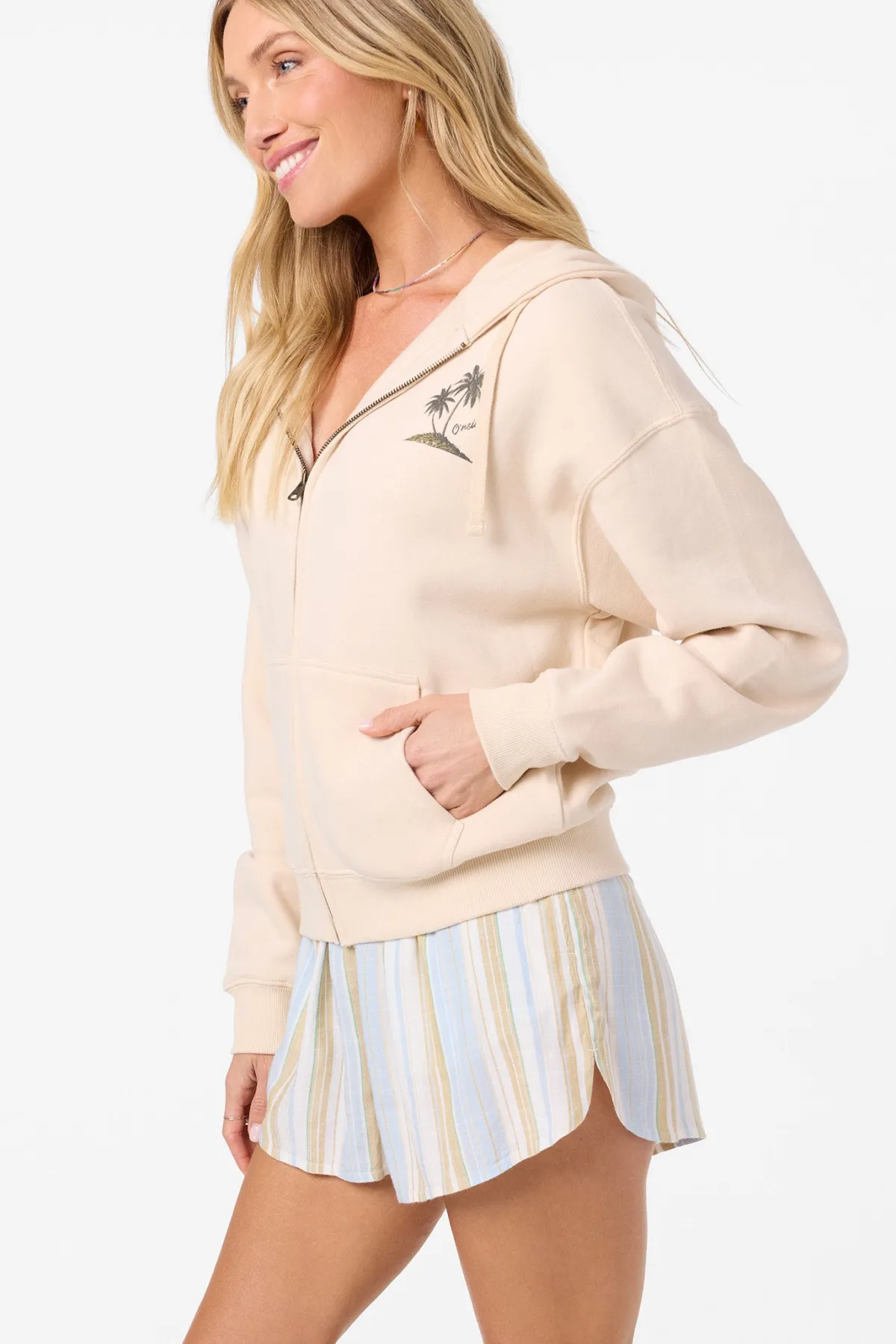 Sweaters, Hoodies & Fleece^O'Neill Atwood Zip Hoody Zip Fleece - | tapioca