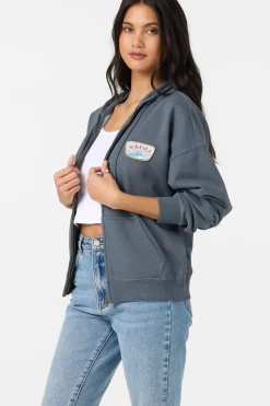 Sweaters, Hoodies & Fleece^O'Neill Atwood Zip Hoody Zip Fleece - | washed slate