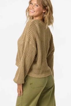 Sweaters, Hoodies & Fleece^O'Neill Aydin Long Sleeve Sweater warm sand