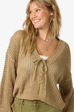 Sweaters, Hoodies & Fleece^O'Neill Aydin Long Sleeve Sweater warm sand