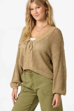 Sweaters, Hoodies & Fleece^O'Neill Aydin Long Sleeve Sweater warm sand