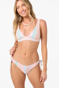 Swim New Arrivals|New Arrivals^O'Neill Bali Floral Cancun Revo Bralette Top tapioca