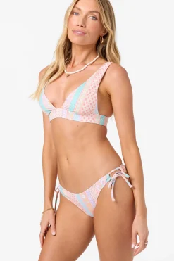Swim New Arrivals|New Arrivals^O'Neill Bali Floral Crestview Cheeky Bottoms tapioca