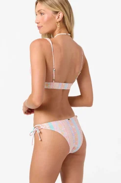 Bikini Bottoms^O'Neill Bali Floral Crestview Cheeky Bottoms - | tapioca