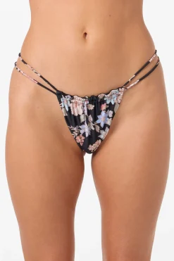 Swim New Arrivals|New Arrivals^O'Neill Bali Floral Palos Verdes Skimpy Bottoms black
