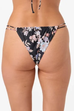 Swim New Arrivals|New Arrivals^O'Neill Bali Floral Palos Verdes Skimpy Bottoms black