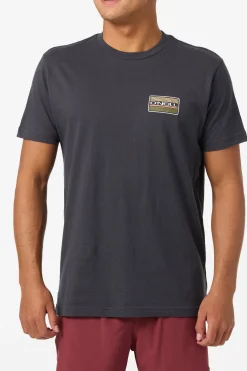 Tees & Tanks^O'Neill Banner Standard Fit Tee - | phantom