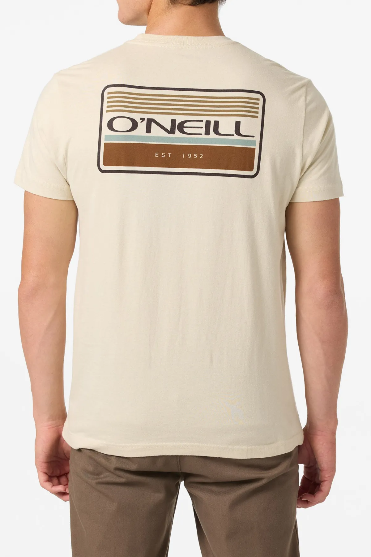 Tees & Tanks^O'Neill Banner Standard Fit Tee - | lt khaki
