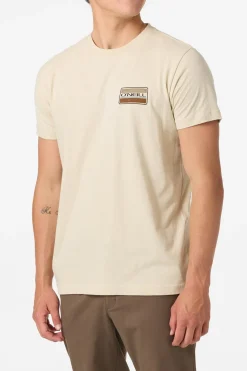 Tees & Tanks^O'Neill Banner Standard Fit Tee - | lt khaki