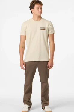 Tees & Tanks^O'Neill Banner Standard Fit Tee - | lt khaki