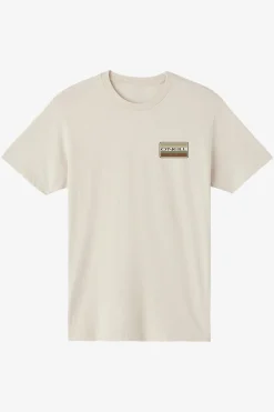 Tees & Tanks^O'Neill Banner Standard Fit Tee - | lt khaki