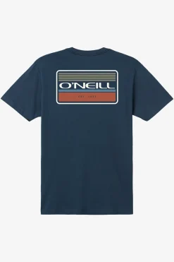Tees & Tanks^O'Neill Banner Standard Fit Tee - | new navy