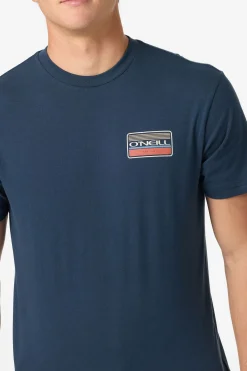 Tees & Tanks^O'Neill Banner Standard Fit Tee - | new navy