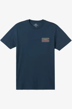 Tees & Tanks^O'Neill Banner Standard Fit Tee - | new navy