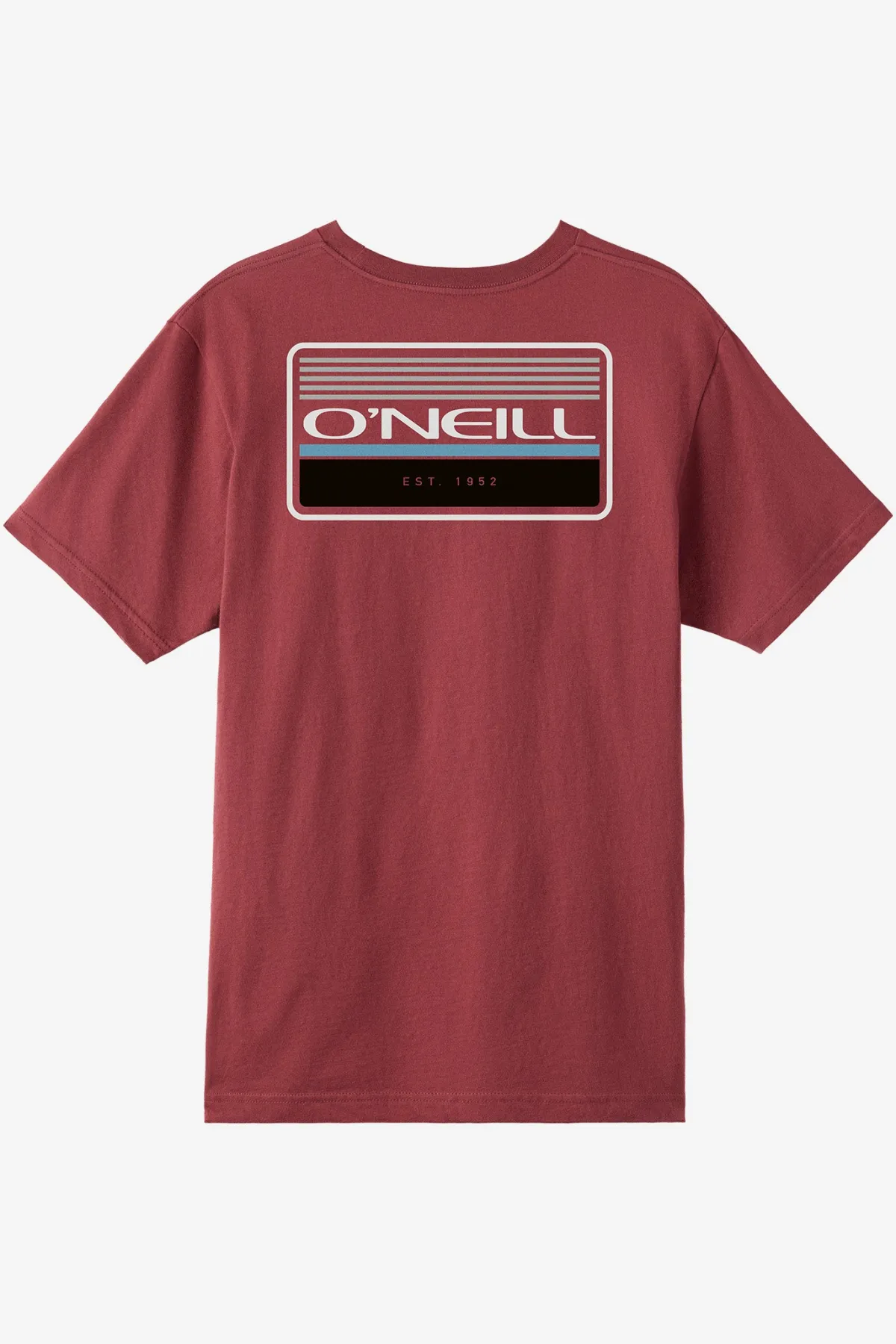 Tees & Tanks^O'Neill Banner Standard Fit Tee - | oxblood red